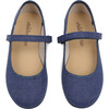 Canvas Mary Janes, Indigo Blue - Mary Janes - 2