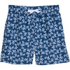 Swim Shorts, Ditsy Blues - Swim Trunks - 1 - thumbnail