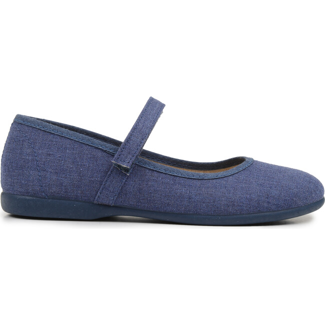 Canvas Mary Janes, Indigo Blue - Mary Janes - 3