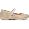 Canvas Mary Janes, Shimmer Gold - Mary Janes - 2