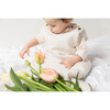 Quilted Sleeping Bag, Blossom Pink Linen - Sleepbags - 3