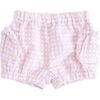 Summer Short, Dusty Pink Gingham - Shorts - 1 - thumbnail