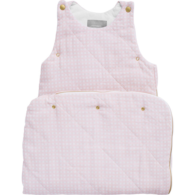 Sleeping Bag, Dusty Pink Gingham - Sleepbags - 2