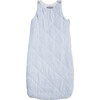 Sleeping Bag, Pale Blue Gingham - Sleepbags - 1 - thumbnail
