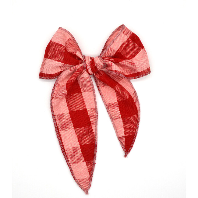 Folklore Large Bow, Holiday Cherry