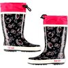 Camera Rain Boots, Black - Boots - 2