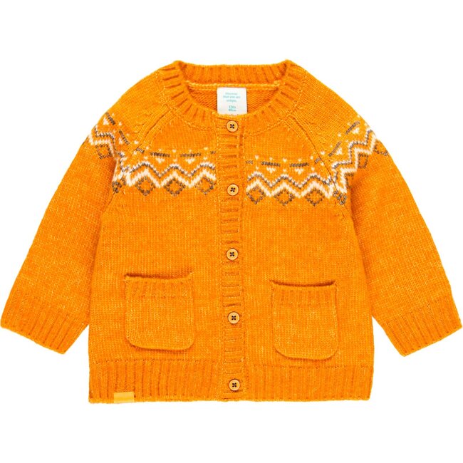 Autumn Knit Cardigan, Orange