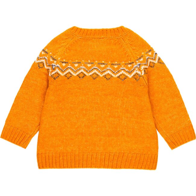 Autumn Knit Cardigan, Orange