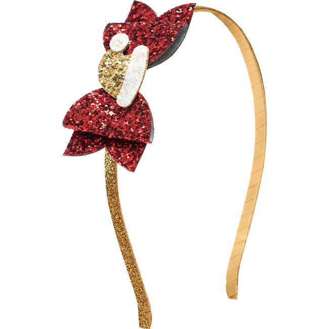 Santa Hat Headband, Red - Hair Accessories - 1