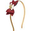 Santa Hat Headband, Red - Hair Accessories - 1 - thumbnail