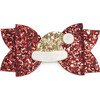Santa Hat Clip, Red - Hair Accessories - 1 - thumbnail