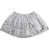 Silver Sequin Tutu, Silver - Tutus - 1 - thumbnail