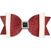 Santa Bow Clip, Red - Hair Accessories - 1 - thumbnail