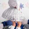 Silver Sequin Tutu, Silver - Tutus - 2