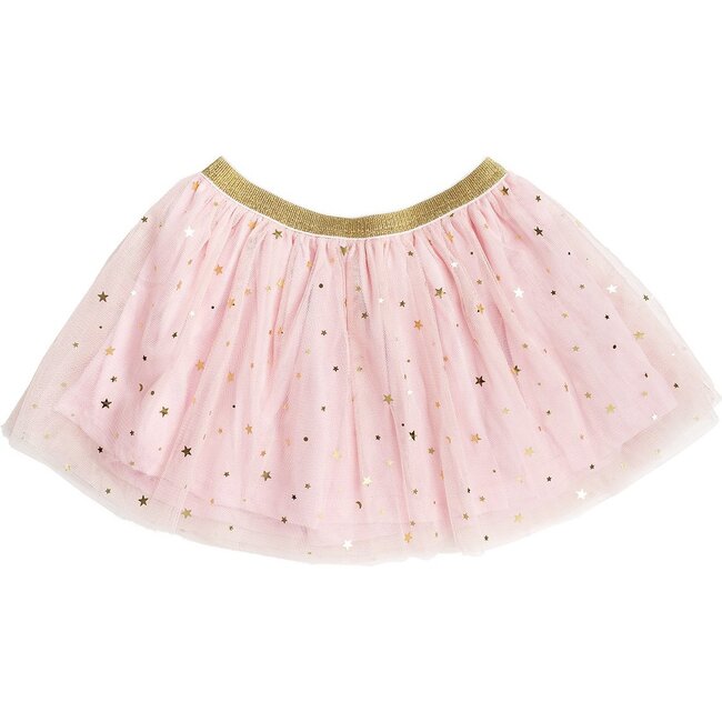 Light Pink Stars Tutu, Pink - Skirts - 1