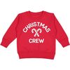 Christmas Crew L/S Sweatshirt, Red - Sweatshirts - 1 - thumbnail