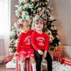 Christmas Crew L/S Sweatshirt, Red - Sweatshirts - 2