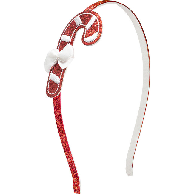 Candy Cane Headband, Red - Hair Accessories - 1 - zoom