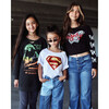 Supergirl Tee, White - Tees - 2