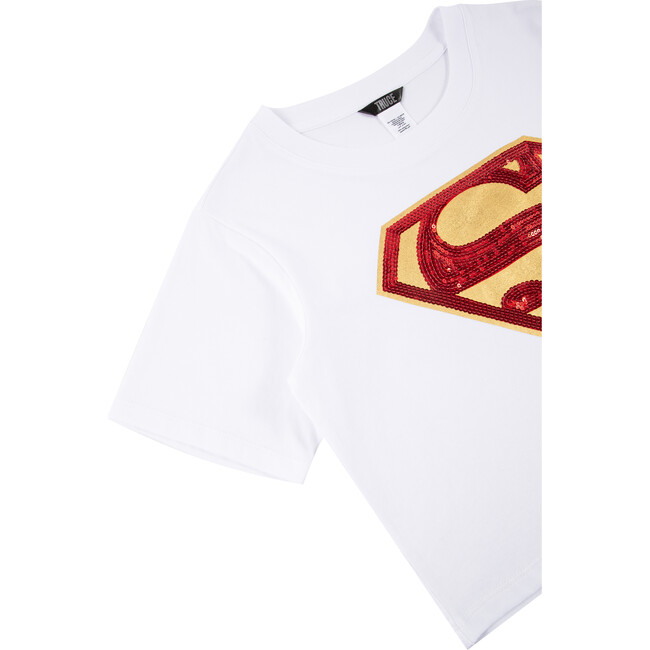 Supergirl Tee, White - Tees - 4