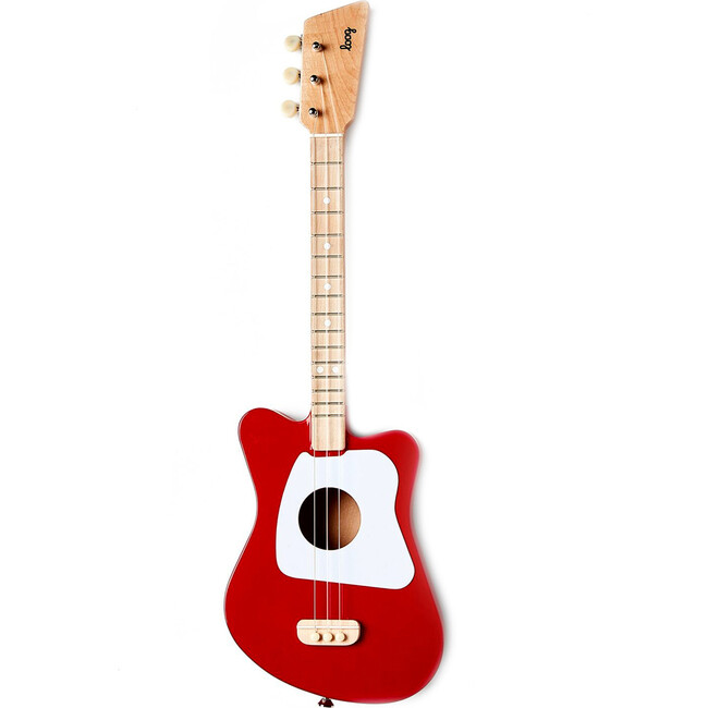 Mini 3-String Guitar, Red - Musical - 1