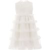 Lora Dress, Cream - Dresses - 1 - thumbnail