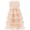 Lora Dress, Peach - Dresses - 1 - thumbnail