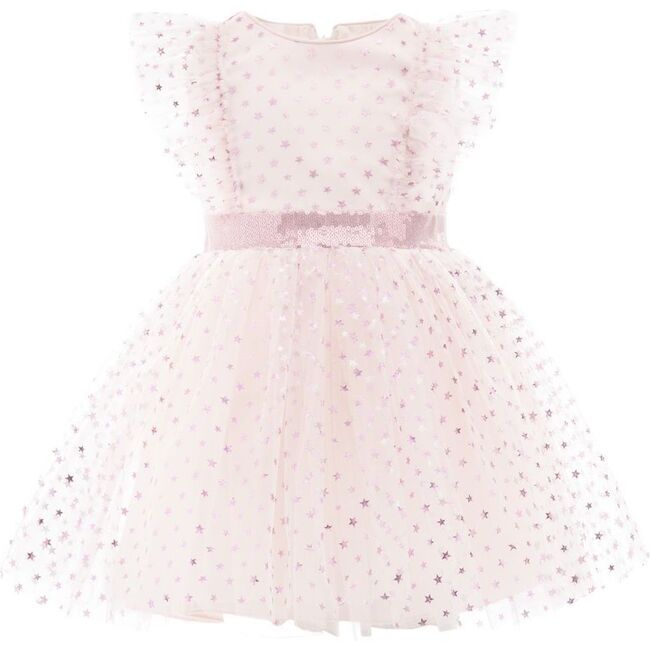 Starview Bow Dress, Pink