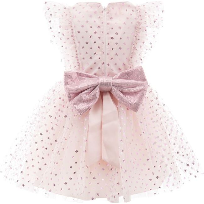 Starview Bow Dress, Pink