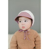 Brimmed Folklore Linen Bonnet Sherpa-Lined - Hats - 3