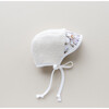 Brimmed Songbird Linen Bonnet Sherpa-Lined - Hats - 4