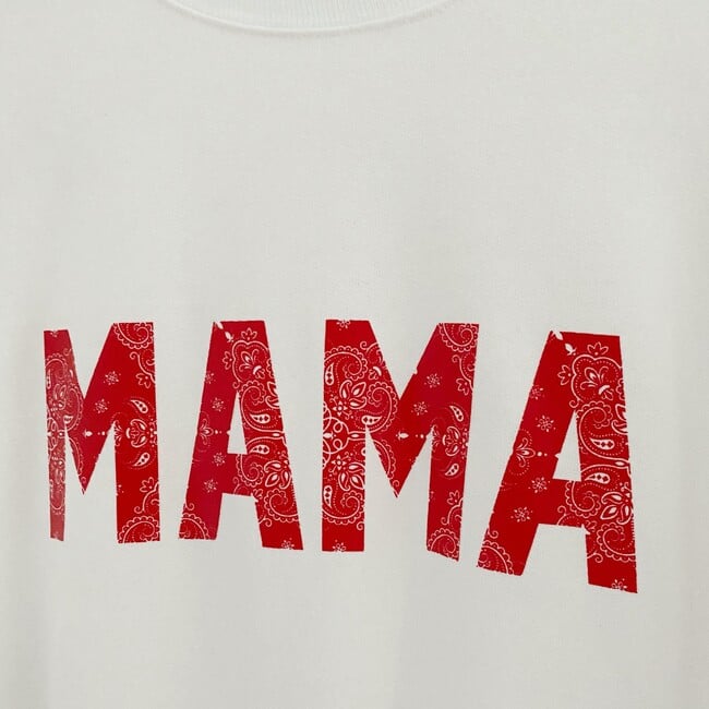 Women's Bandana Mama Sweatshirt - Sweatshirts - 2