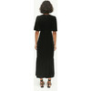 Women's Ester Dress, Velvet Black - Dresses - 3
