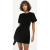 Women's Pia Dress Velvet, Black - Dresses - 2