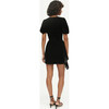 Women's Pia Dress Velvet, Black - Dresses - 3