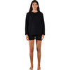 Women's Cozy Knit Oversized Sweater - Loungewear - 1 - thumbnail