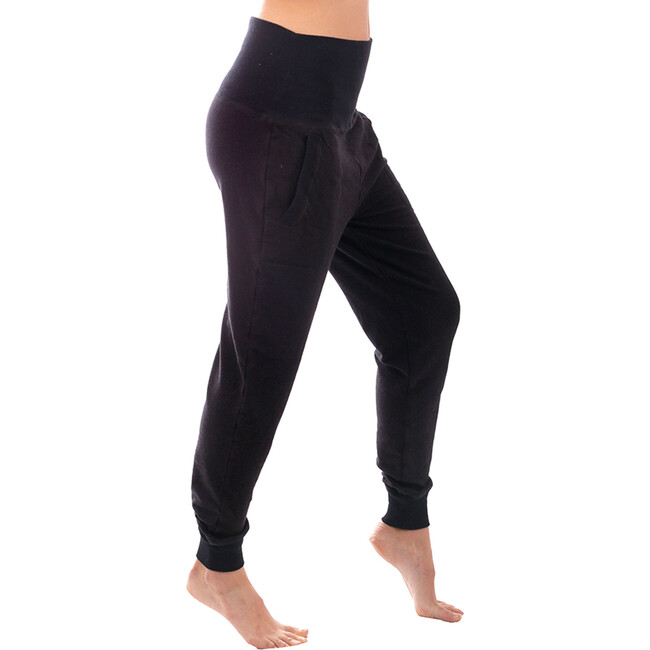 Women's Ultra Soft Bamboo Foldover Maternity Jogger - Leggings - 1