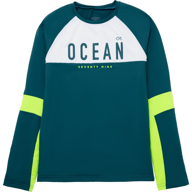 Rash Guard, Green - Rash Guards - 1