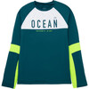 Rash Guard, Green - Rash Guards - 1 - thumbnail