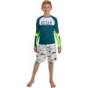 Rash Guard, Green - Rash Guards - 2