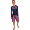 Swim Trunk, Violet Coral Print - Swim Trunks - 2
