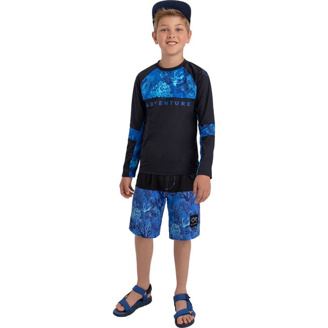 Rash Guard, Black Under the Sea