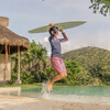 Swim Trunk, Violet Coral Print - Swim Trunks - 5
