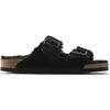 Women's Arizona Shearling Sandals, Black - Sandals - 1 - thumbnail