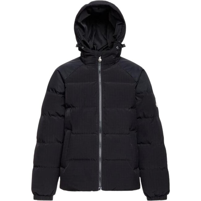 Sten Kid's Down Puffer Jacket, Black - Coats - 1