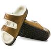 Women's Arizona Shearling Mink Sandals, Camel - Sandals - 4