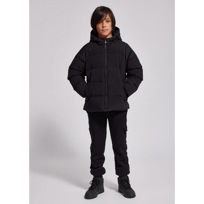 Sten Kid's Down Puffer Jacket, Black - Coats - 3