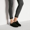 Women's Boston Shearling Clogs, Black - Slip Ons - 2