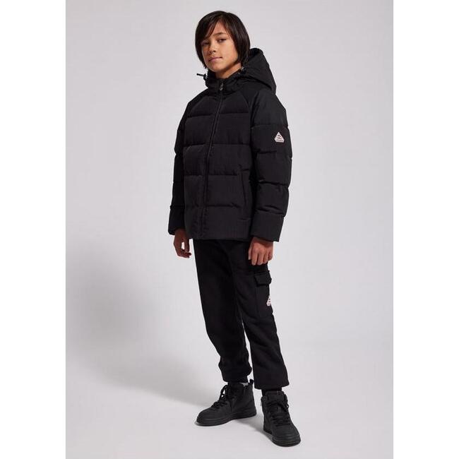 Sten Kid's Down Puffer Jacket, Black - Coats - 5