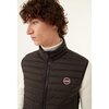 Men's Padded Sleeveless Puffer Vest, Black - Vests - 4
